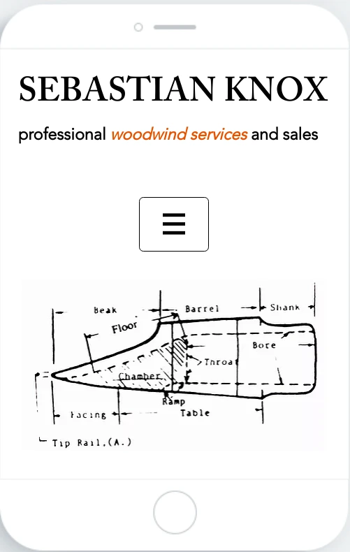 Sebastian Knox Woodwinds Services